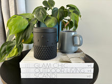 Load image into Gallery viewer, Matt Black Rockstud 350ml Soy Candle
